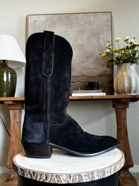 Lucchese X Chris Stapleton - Old Friend - Black - 9.5D - CL3533 S4